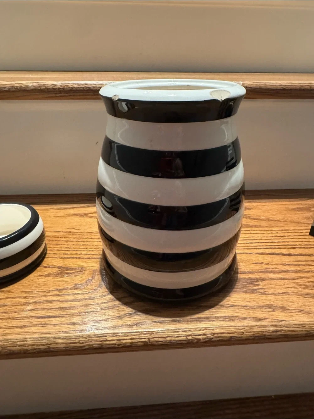 Black and White Striped Home Decor